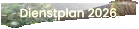 Dienstplan 2026